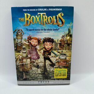 The Boxtrolls DVD Movie Rated PG Animated Adventure Universal Home Entertainment